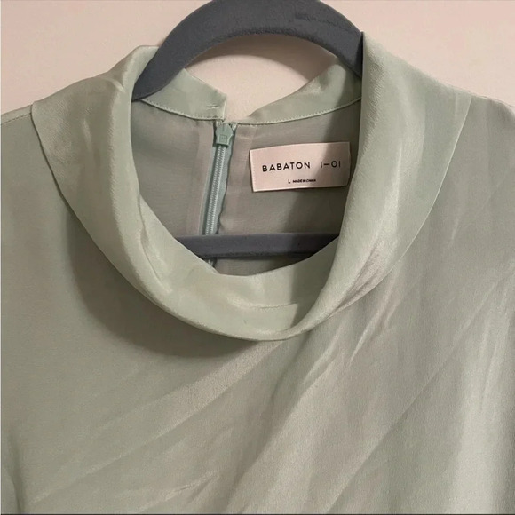 Aritzia - Babaton 1-01 Audette Dress in Mint - Picture 4 of 6